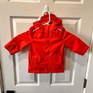 Cat & Jack Baby Hooded Jacket 12M – Red – Excellent Condition